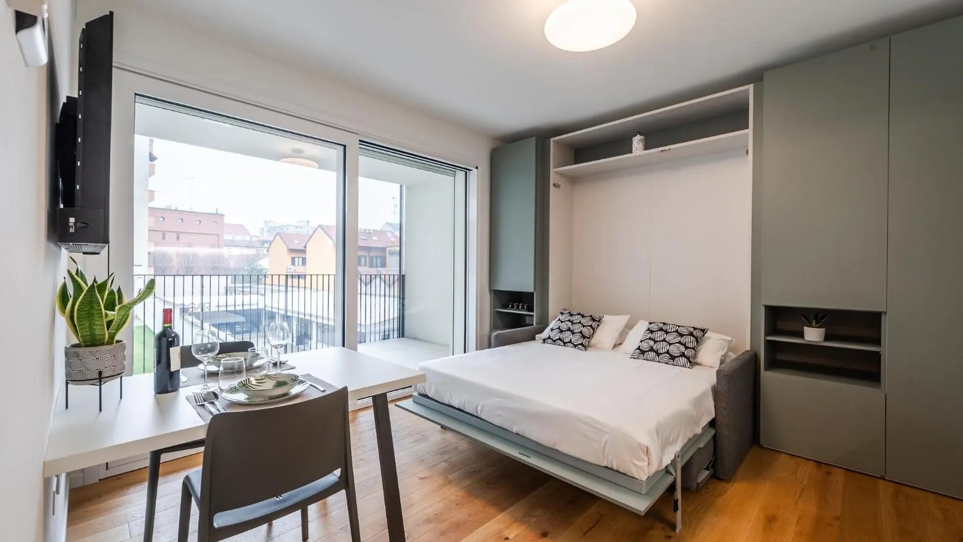 Navigli Cozy Design Studio With Balcony Milano Daire