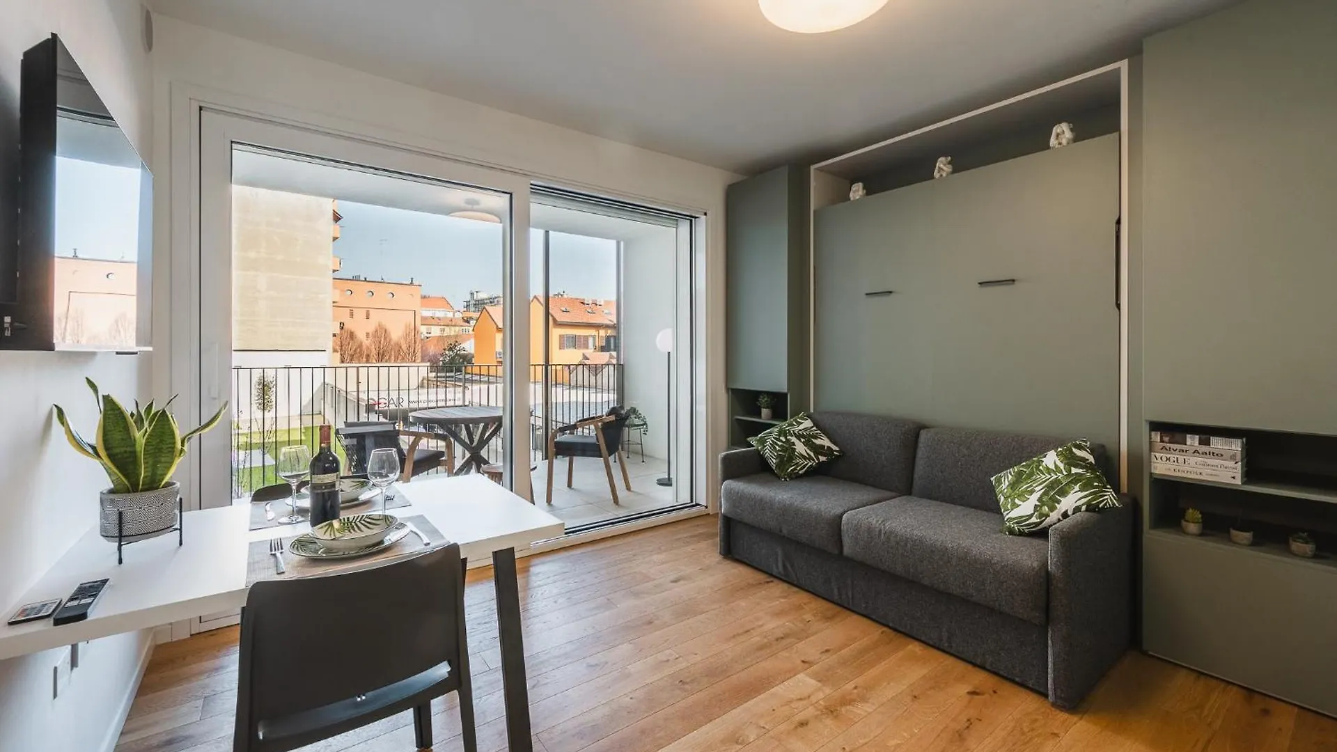 Navigli Cozy Design Studio With Balcony Milano Daire